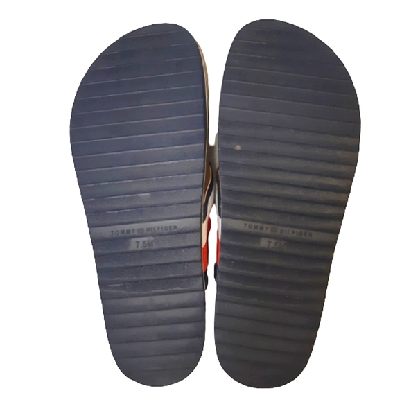 Tommy Hilfiger Grayce Cork Thong Slide Sandal with Stripes Flip Flop - Picture 10 of 10